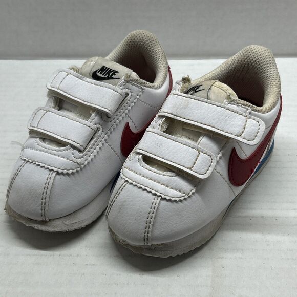 Nike Cortez Basic SL TDV OG Forrest Gump White Red 904769-103 Toddler Size 6c - Picture 1 of 14